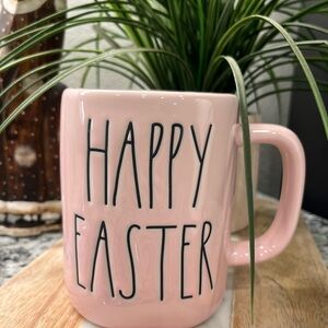New Pink Rae Dunn Happy Easter Mug